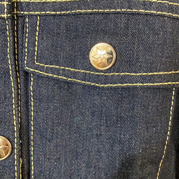 NWT Frozen 2 French terry Denim Jacket size 6 - Picture 3 of 6